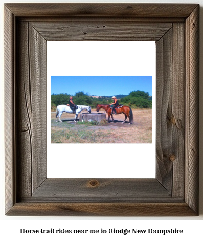 horse trail rides near me in Rindge, New Hampshire